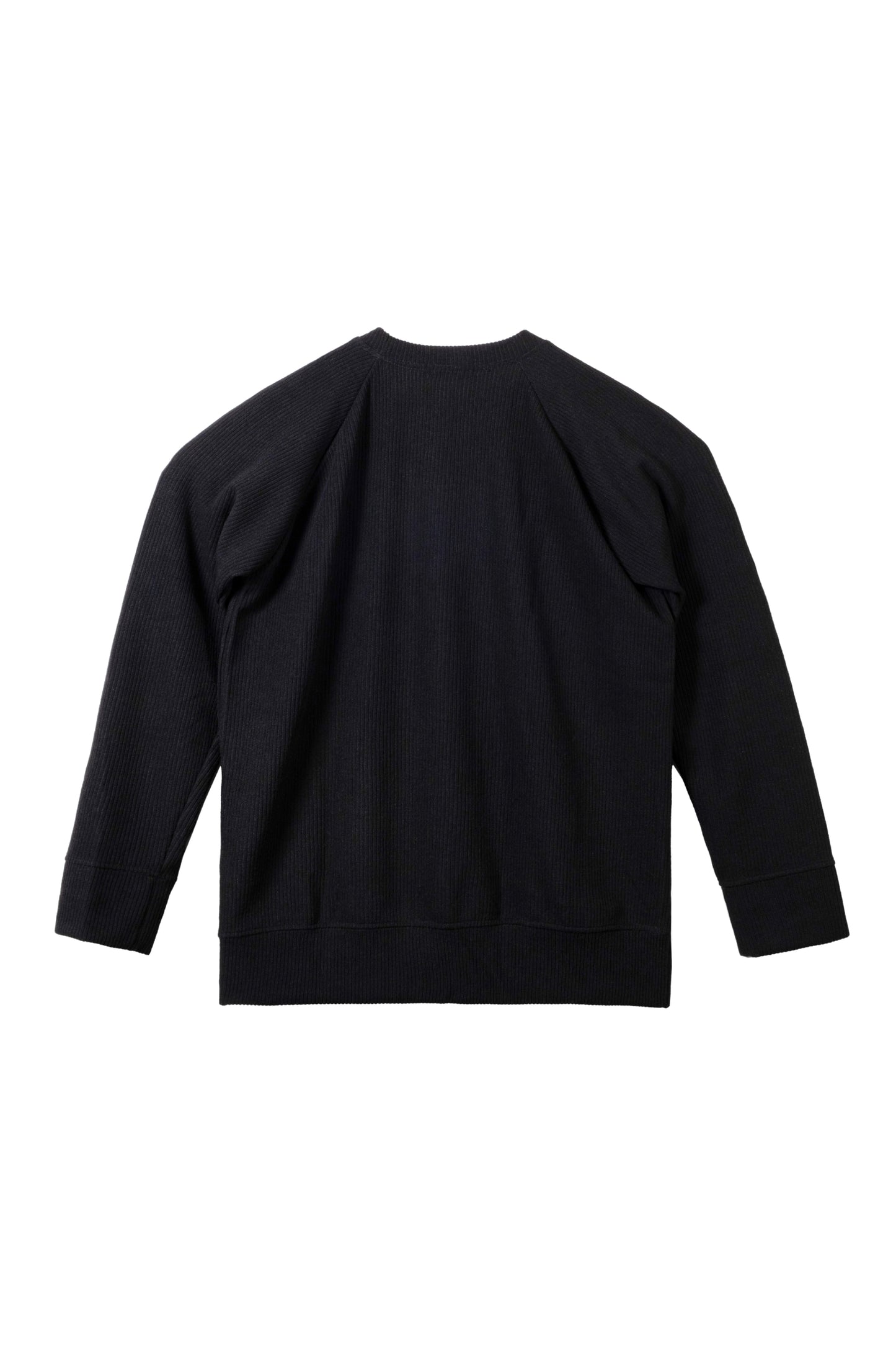 Tailored Fit Knitted Sweater - Black