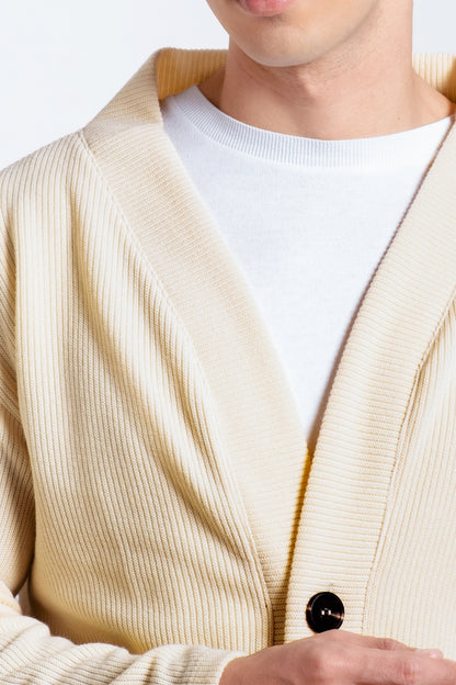 Knitted Cardigan - Tuscan Cream