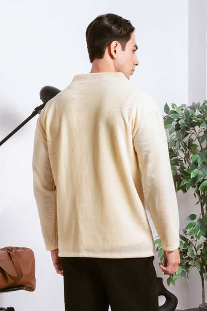 Knitted Cardigan - Tuscan Cream