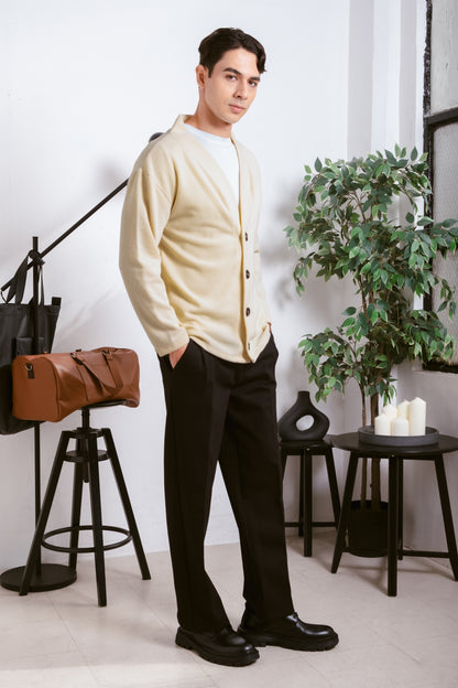 Knitted Cardigan - Tuscan Cream