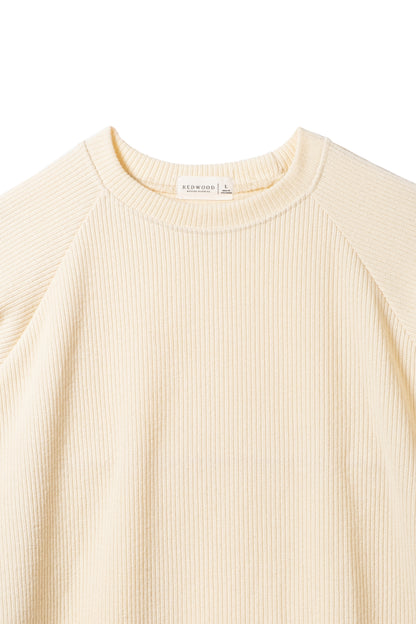 Tailored Fit Knitted Sweater - Tuscan Cream