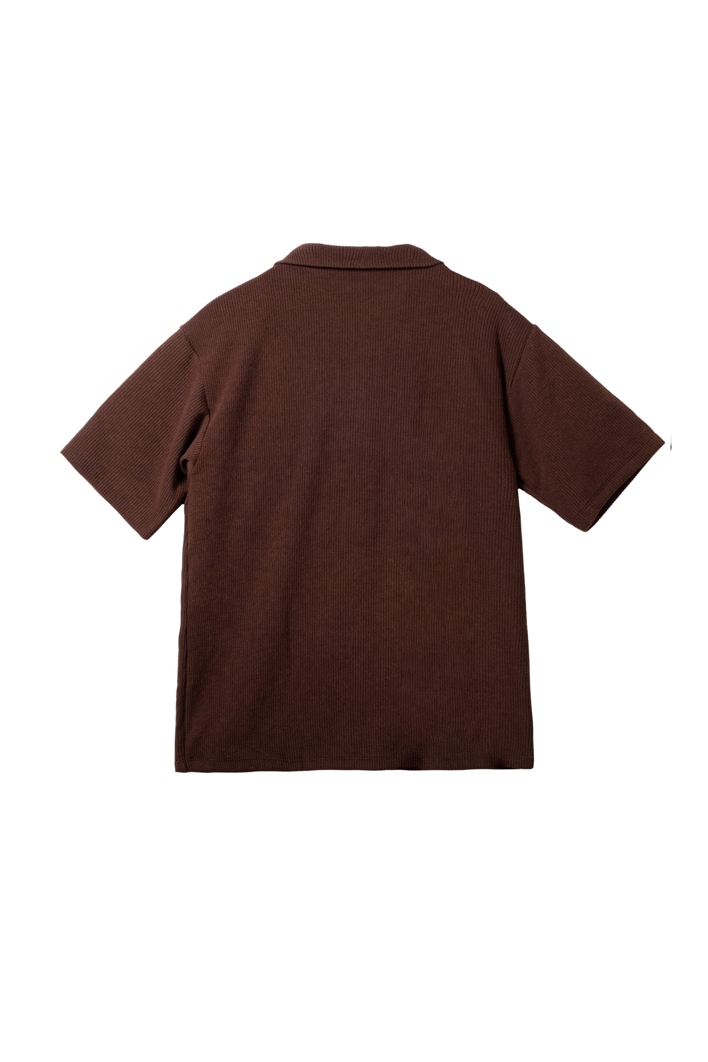 Knitted Shirt - Cedar Brown