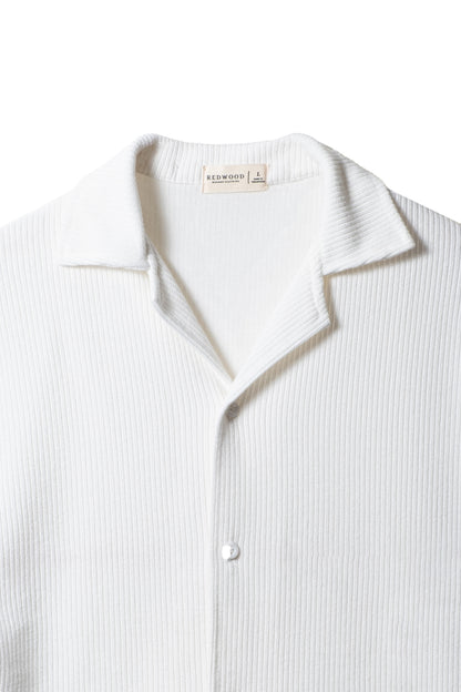 Knitted Shirt - Classic White