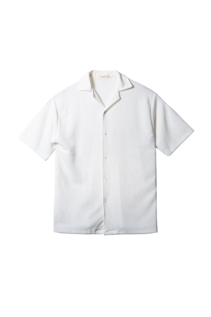 Knitted Shirt - Classic White