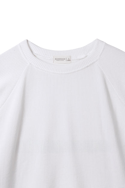 Tailored Fit Knitted Sweater - Classic White