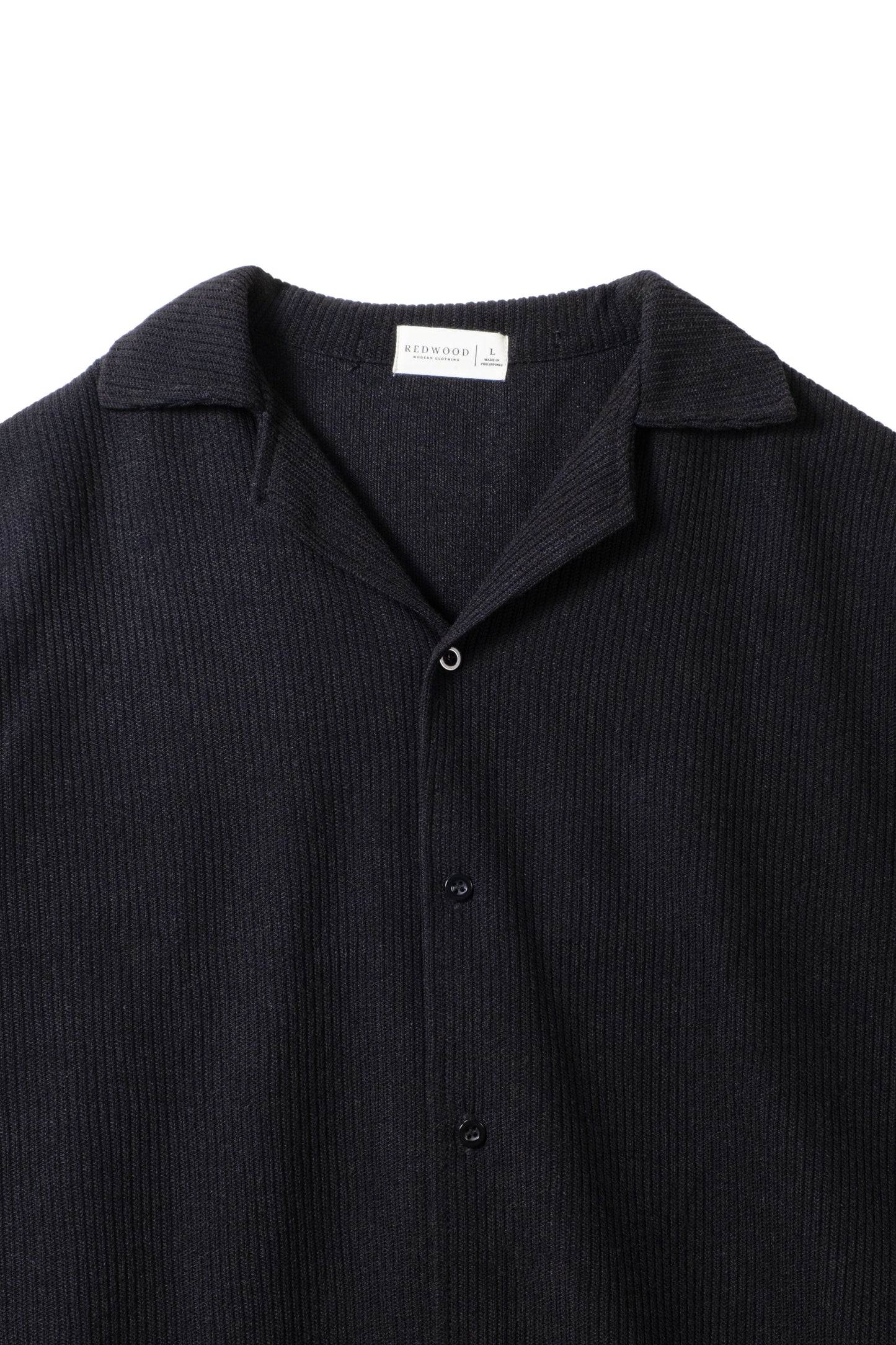 Knitted Shirt - Black
