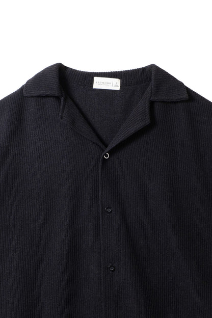 Knitted Shirt - Black