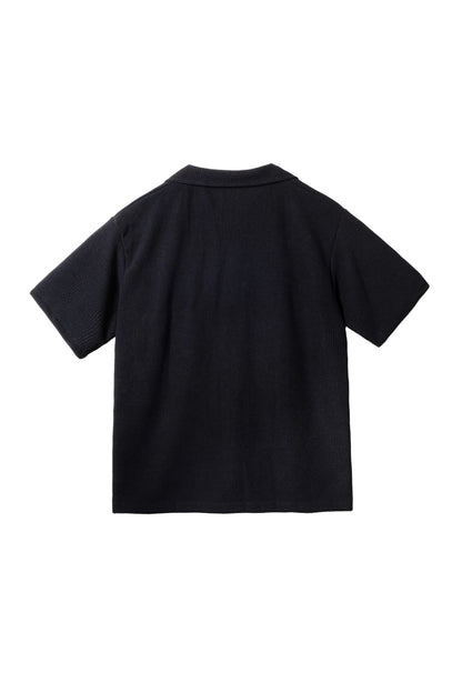 Knitted Shirt - Black