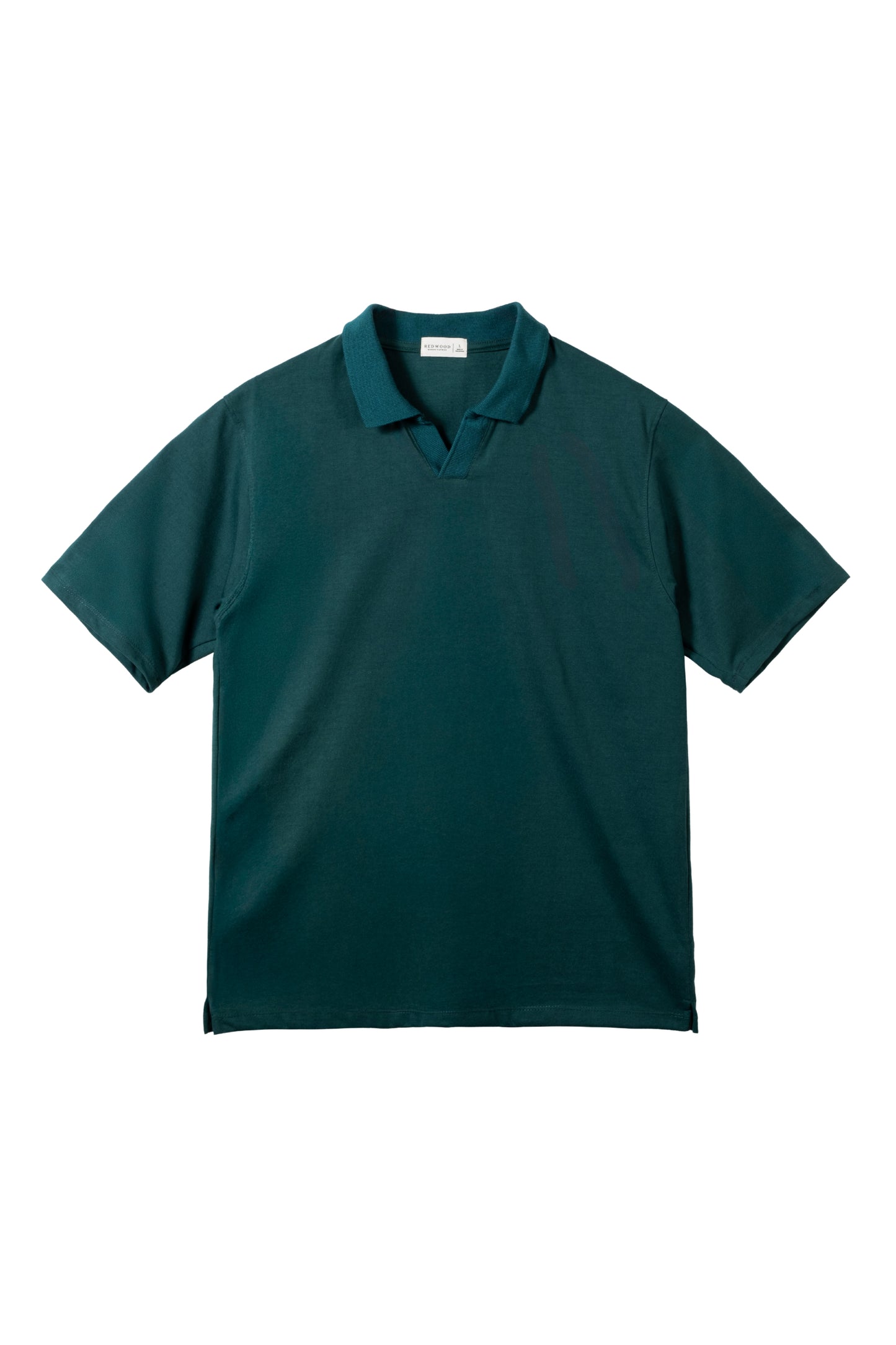 Classic V-Neck Polo Shirt - British Racing Green