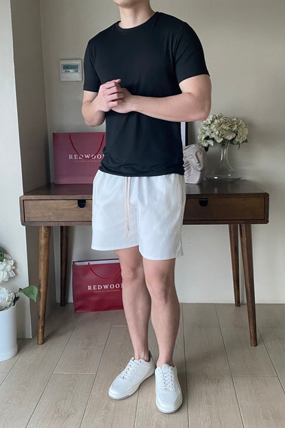 SmartStretch Shorts - Classic White