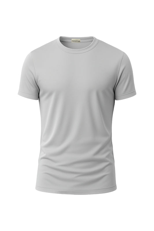Breezewear Tailored Fit Tee - Light Gray